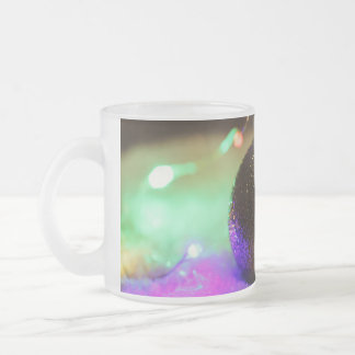 Taza De Cristal Esmerilado tazón de café de los navidades