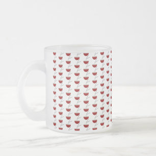 Taza De Cristal Esmerilado Tazón de fideos Ramen fiesta asiática