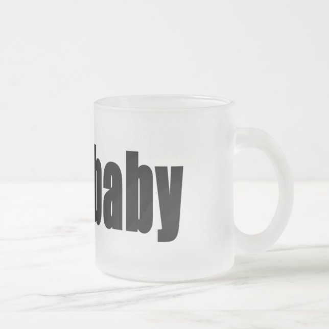 TAZA DE CRISTAL ESMERILADO TCB (Derecha)