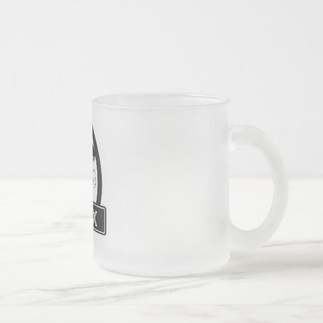 Taza De Cristal Esmerilado Tea-Rex (Derecha)