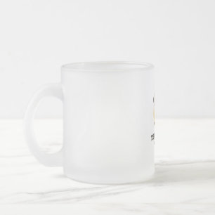 Taza De Cristal Esmerilado Teddy Bear Tea Mug