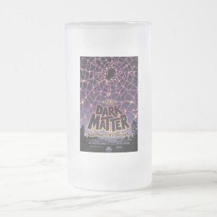 Taza De Cristal Esmerilado Telaraña Cósmica, Galería de Horrores de Halloween