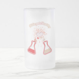 Taza De Cristal Esmerilado Tenemos química
