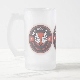 TAZA DE CRISTAL ESMERILADO TENEMOS UN 