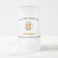 Tentando a Beer Stein