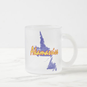 Taza De Cristal Esmerilado Terranova y Labrador