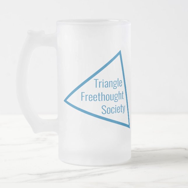 Taza De Cristal Esmerilado TFS Sostén Mi Cerveza (Izquierda)