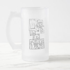 Taza De Cristal Esmerilado The Cure