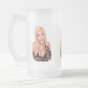 Taza De Cristal Esmerilado Thunder_Cove rubio de Flirty