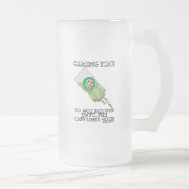 Taza De Cristal Esmerilado Tiempo del juego - soda IV (Derecha)
