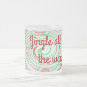 Taza De Cristal Esmerilado ¡Tingla en el camino!