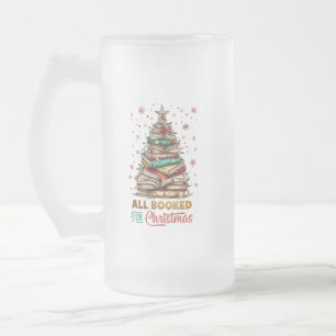 Taza De Cristal Esmerilado Todo reservado para Navidades