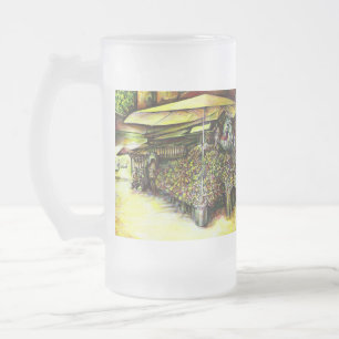 Taza De Cristal Esmerilado Tomada de la posesión de los poderes