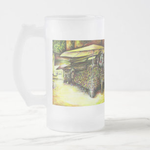 Taza De Cristal Esmerilado Tomada de la posesión de los poderes