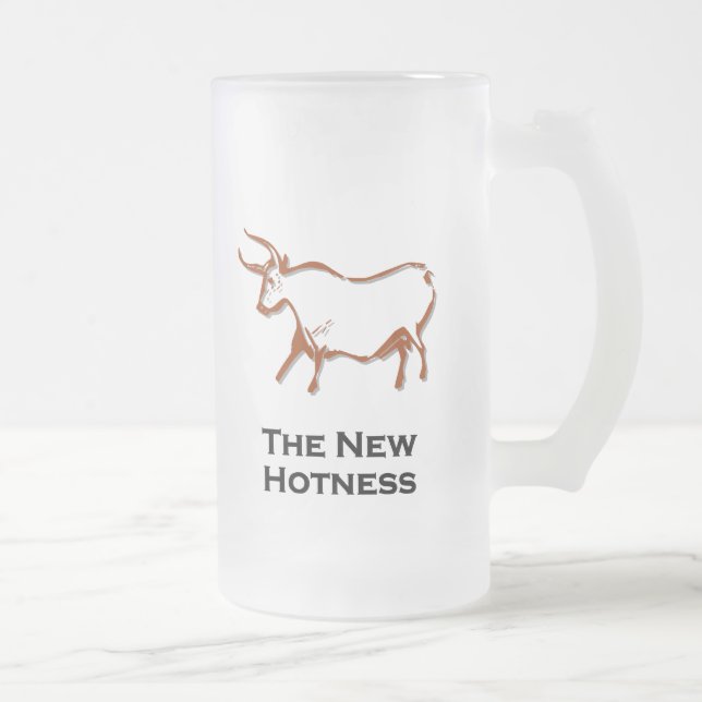 Taza De Cristal Esmerilado Toro El Nuevo Marrón Hotelero (Derecha)