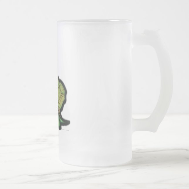 Taza De Cristal Esmerilado Tortuga (Derecha)