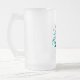 Taza De Cristal Esmerilado Tortuga de mar de Kalypso