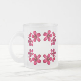 Taza De Cristal Esmerilado Trabajos de Scrollwork de Estilos Clásicos