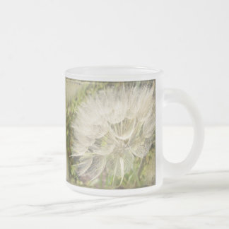 Taza De Cristal Esmerilado Tragopogon dubius - Barba de cabras amarillas