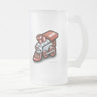 Taza De Cristal Esmerilado Tren de juguete