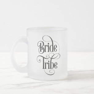 Taza De Cristal Esmerilado Tribu de la Novia