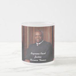 Taza De Cristal Esmerilado Tribunal Supremo de Justicia Clarence Thomas