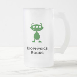 Taza De Cristal Esmerilado Triple Ojo Biofísica Rocas verde
