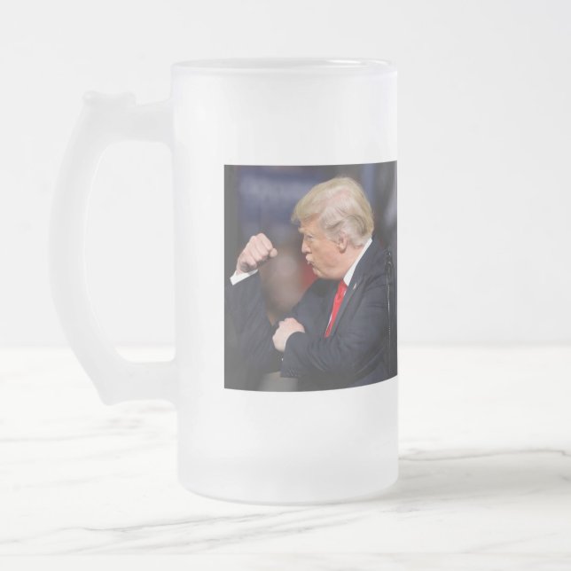 Taza De Cristal Esmerilado Trump 2024 - El gran regreso de Estados Unidos (Izquierda)