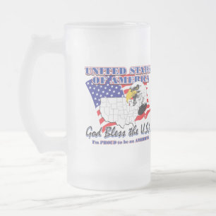 Taza De Cristal Esmerilado Trump DeSantis 2024