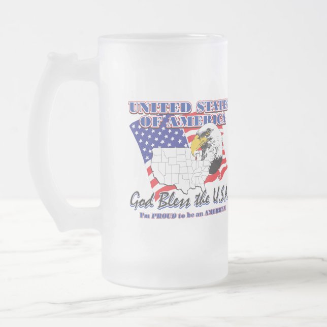 Taza De Cristal Esmerilado Trump DeSantis 2024 (Izquierda)