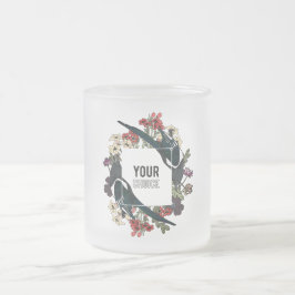 Taza De Cristal Esmerilado tu elección un diseño increíble