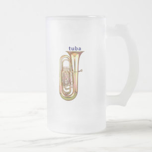 Taza De Cristal Esmerilado Tuba