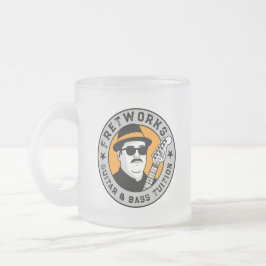 Taza De Cristal Esmerilado Tuición de guitarra y bass - Trabajos Fret
