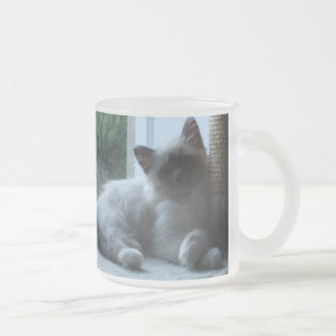 Taza De Cristal Esmerilado U' Ónice Cardiff Niño Blue 018