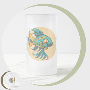 Taza De Cristal Esmerilado Ubicuo
