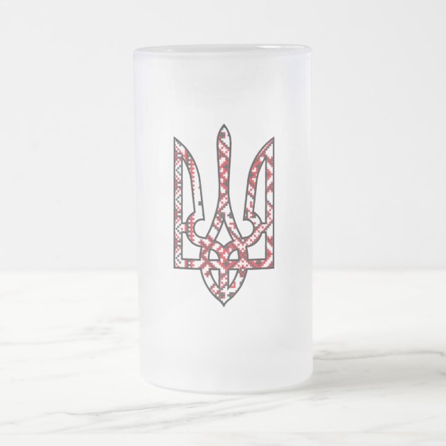 Taza De Cristal Esmerilado Ucrania (Centro)