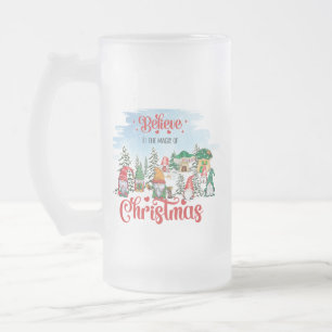 Taza De Cristal Esmerilado Un bonito romance celebrando la festividad de los 