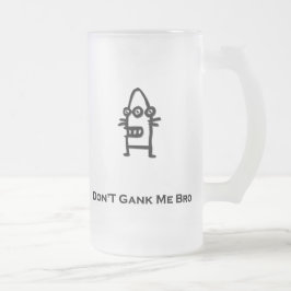 Taza De Cristal Esmerilado Un bot de tres ojos no me da una broma, hermano ne