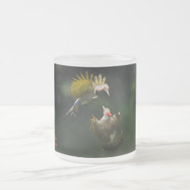 Taza De Cristal Esmerilado Un par de parpadeos del café del norte