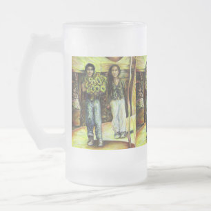 Taza De Cristal Esmerilado Una fase de ChapeI de un ChaIIenge