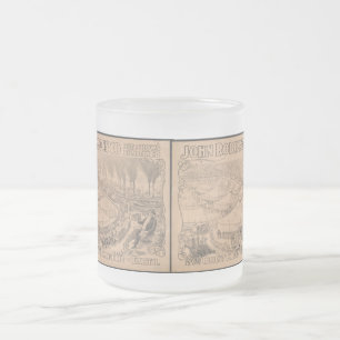 Taza De Cristal Esmerilado ¡Únete al Circo!