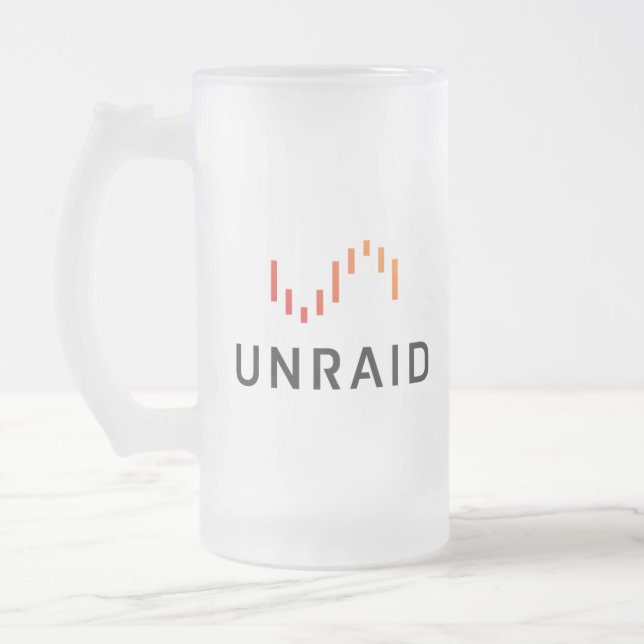 Taza De Cristal Esmerilado Unraid Stein (Izquierda)