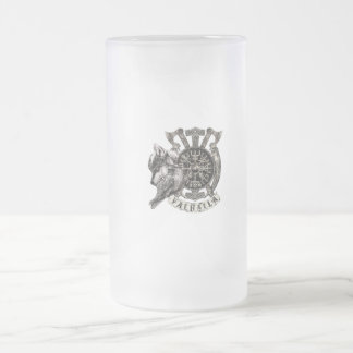 Taza De Cristal Esmerilado Valhalla