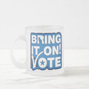 Taza De Cristal Esmerilado ¡Vamos! VOTACIÓN