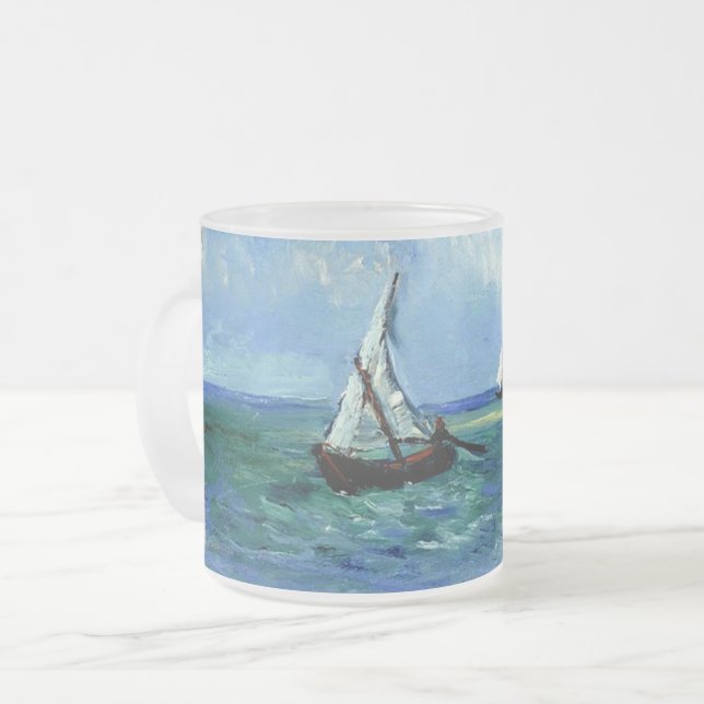 Taza De Cristal Esmerilado Van Gogh (Anverso izquierdo)