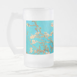 Taza De Cristal Esmerilado Van Gogh Almond Blossoms