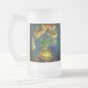 Taza De Cristal Esmerilado Van Gogh Imperial Fritillaries