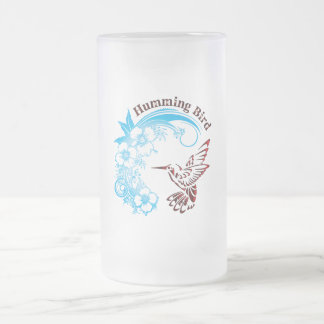 Taza De Cristal Esmerilado Vaso de cerveza para colibrí