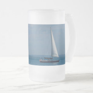Taza De Cristal Esmerilado Vela Mackinac Frost Mug