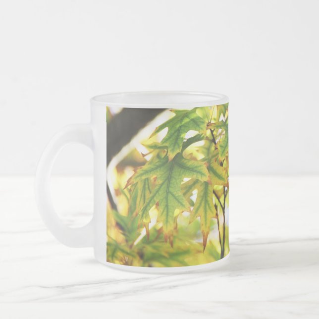 Taza De Cristal Esmerilado Venas Vivid (Izquierda)